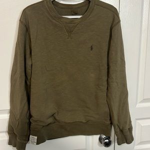 VTG Polo Ralph Lauren Sportsman Outfitters Thermal Lined Crewneck Sweatshirt